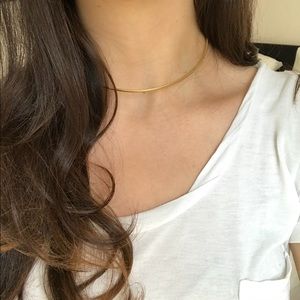 Gold Choker Necklace